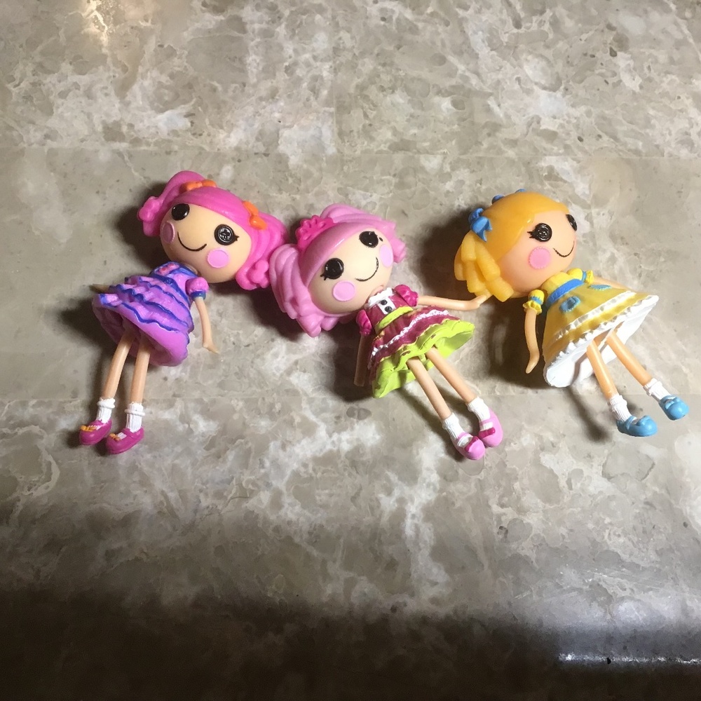 UNCOMMON. LALALOOPSEY MINI DOLLS